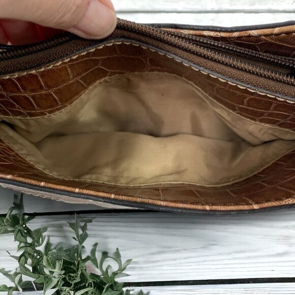 Liz Claiborne Tan and Brown Hobo Bag - Picture 7 of 10